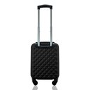 Ver imagem 4 de Kit Conjunto Mala de Bordo Viagem Rígidas Rodas 360º Cadeado Segredo Gladiador Duas D1pp Tamanho Pp