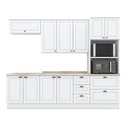 Ver imagem 1 de Cozinha Modulada Americana 7 Peças Branco Hp - Henn