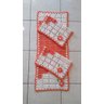 Tapete de Crochê Kit Passadeira Escada Criativa Cor: Laranja - 4