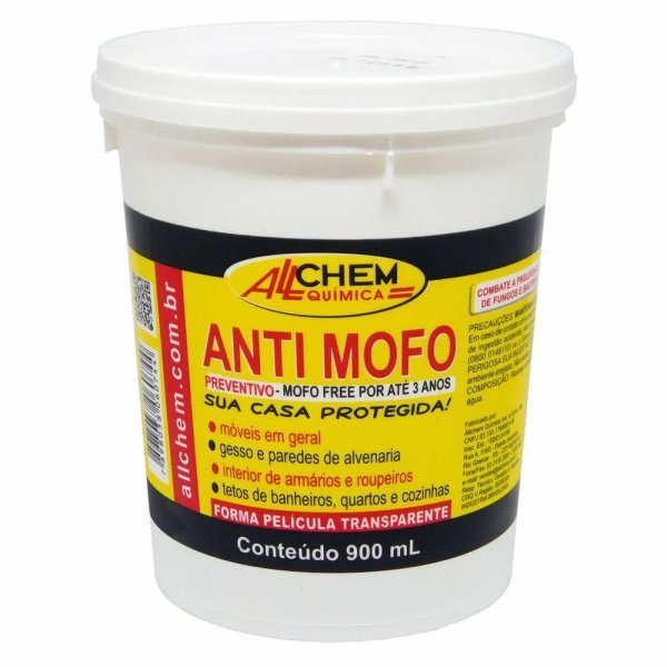 Kit 3 Anti Mofo 900ml + Rolo 9cm + Bandeja De Plastico - 3