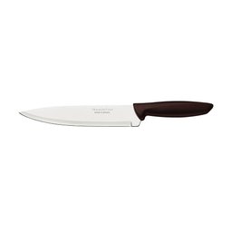 Faca Chef Tramontina Plenus Inox 8 Polegadas Tramontina - Cabo Marrom Tramontina - 1