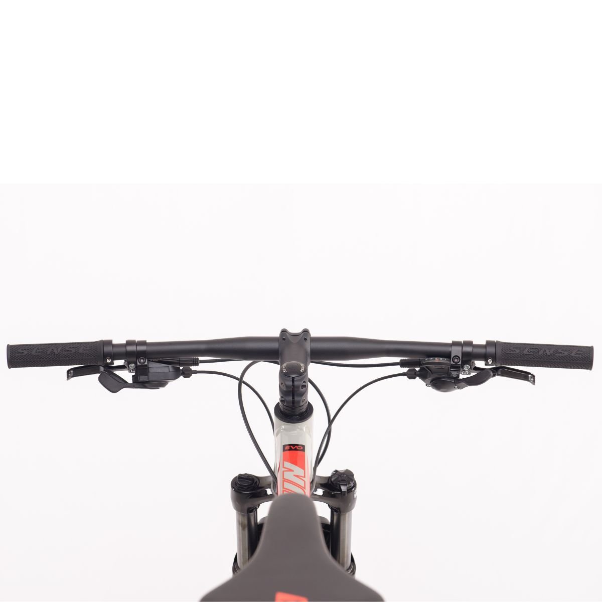 Bicicleta Mtb Sense Fun Evo 2023 Freio Hidráulico 2x9 Velocidades Shimano Alívio:Cinza/Vermelho/19 - 4