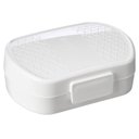 Ver imagem 3 de Saboneteira Portátil para Viagem Branca Suporte para Acessórios Crippa Bolsa Mochila