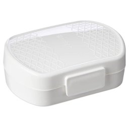 Saboneteira Portátil para Viagem Branca Suporte para Acessórios Crippa Bolsa Mochila - 3