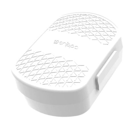 Saboneteira Portátil para Viagem Branca Suporte para Acessórios Crippa Bolsa Mochila