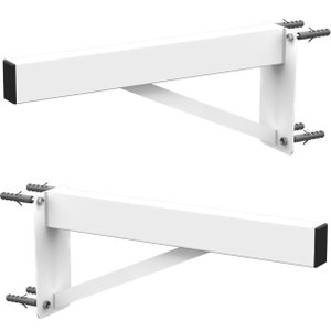 Mf Multiforma - 2 Suportes Pia Parafusar Bancada Aparador 60 Cm Branco