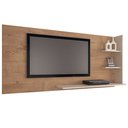 Ver imagem 1 de Painel Rio de Janeiro para Tv até 47 Polegadas Atualle Cor Canelato Rústico Natura Off White