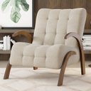 Ver imagem 1 de Poltrona Cecilia Seda/Nude - Viero Móveis