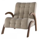 Ver imagem 2 de Poltrona Cecilia Seda/Nude - Viero Móveis