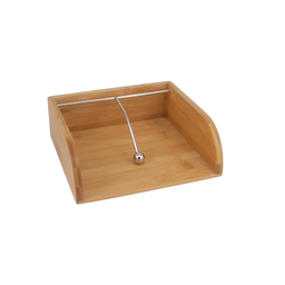 Porta Guardanapos de Bambu e Metal - 1