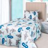 Edredom Infantil Solteiro Antialérgico Estampado 215x150cm BF Colchões - 1