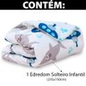 Edredom Infantil Solteiro Antialérgico Estampado 215x150cm BF Colchões - 5