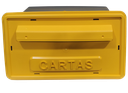 Ver imagem 1 de Caixa de Correio Amarela de Plástico Duro Parede e Grade