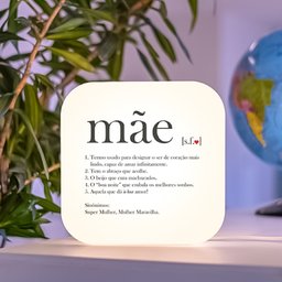 Luminária Box Significado de Mãe - 4