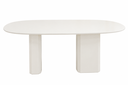 Ver imagem 1 de Mesa de Jantar Orgânica Cora 180x100 cm Base Duplo