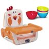 Chicco Mode Fancy Chicken & Tigelas Plasticas Coloridas - 1