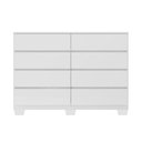 Ver imagem 6 de Cômoda Demóbile Sintra 8 Gavetas 136cm - Branco