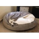 Ver imagem 1 de Cama Cave GG 80x80:Avelã com marfim redonda