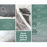 Cama Cavem 60x60:Cinza com Marfim Redonda - 2