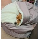 Ver imagem 4 de Cama Cave M 60x60:Rose gold com marfim redonda