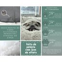 Ver imagem 2 de Cama Nuvem Luxo M 60x60:Branco com Salmão