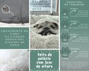 Ver imagem 2 de Cama Nuvem Luxo M 60x60:Branco com Salmão