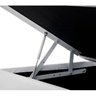 Base Box Baú Solteiro Sintético Branco - 45x78x188 - 2