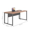 Ver imagem 4 de Jogo Office Veneza Noce Preto