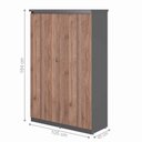 Ver imagem 5 de Jogo Office Veneza Noce Preto