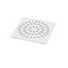 Grelha Quadrada Branca para Caixa Sifonada - Krona, Tamanho: 100mm - 1