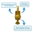 Ver imagem 5 de Castelo Completo Torneiras Fabrimar Ref 01091 Brilhante, Amarelo