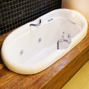 Ver imagem 1 de Banheira de Hidromassagem Ouro Fino Acrilnew Semi-Oval Top Line 1,76m x 95cm x 59cm 05 Jatos