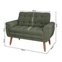 Ver imagem 3 de Poltrona Decorativa 2 Lugares Xangai