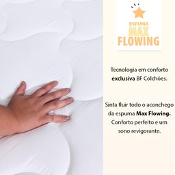 Colchão Casal A Vácuo Ortopédico Espuma Certificada 138x188x17cm - BF Colchões - 3