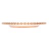Prato Raso P/sobremesa Cristal Coração Âmbar Metalizado 20cm Lyor - 4