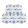 Kit 5 Bolas Futsal Vitoria Brx Max 450 Sub 15 (13/15 Anos) - Branco - 2
