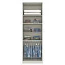 Ver imagem 3 de Guarda Roupa Modulado Predileto 2 Portas Areia/Jequitibá - Móveis Henn