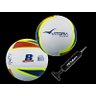 kit 2 Bolas Futsal Vitória Oficial Termofusion MX 1000 Pu + Bomba - Branco - 1