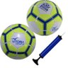 Kit 2 Bola Futebol Sete Society Profissional Adulto Oficial - Verde - 1