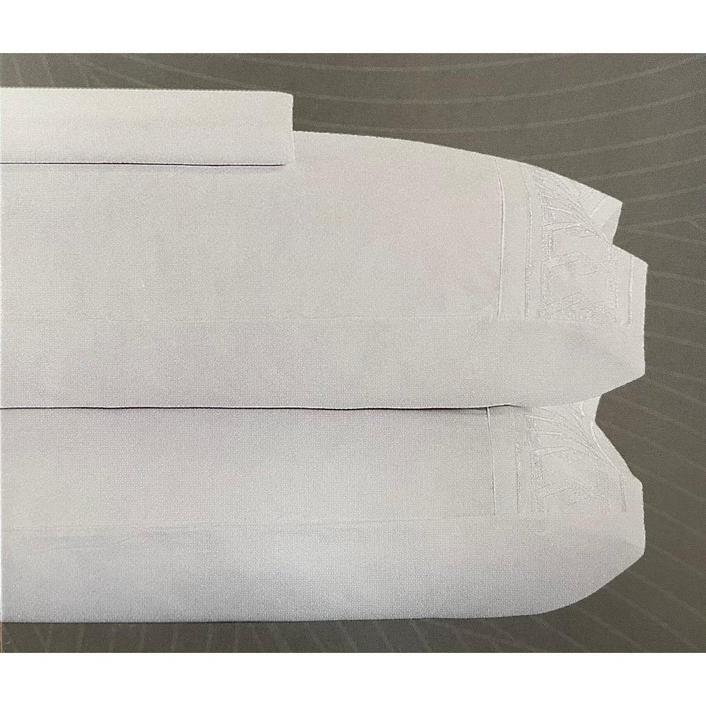 Jogo de Lençol Casal King 1200 Fios: Branco - 1