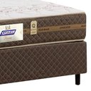 Ver imagem 4 de Base Para Cama Box Casal Queen Size Bipartido 158cm Poliéster Bordado Flora Marrom - Gazin