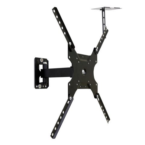 Suporte Televisão Articulado de Parede Universal 23 a 55 Pol + Suporte Prateleira para Dvd Cs0030asc