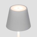 Ver imagem 5 de Luminária Abajur Milano 3w 3000k Recarregável e Dimerizavel Gaya Branco St2963