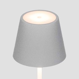 Luminária Abajur Milano 3w 3000k Recarregável e Dimerizavel Gaya Branco St2963 - 5