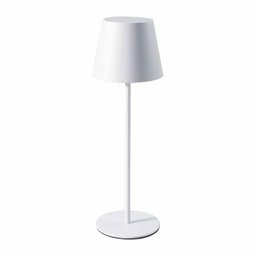 Luminária Abajur Milano 3w 3000k Recarregável e Dimerizavel Gaya Branco St2963 - 6