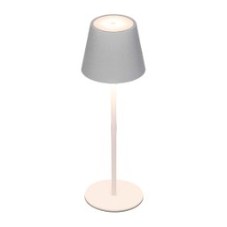 Luminária Abajur Milano 3w 3000k Recarregável e Dimerizavel Gaya Branco St2963 - 4