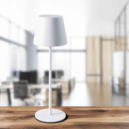 Luminária Abajur Milano 3w 3000k Recarregável e Dimerizavel Gaya Branco St2963 - 3