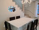 Ver imagem 3 de Kit Toalha de Mesa 4 Lugares Rendada Tnt + Toalha de Cristal - Branca 008