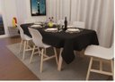 Ver imagem 4 de Toalha de Mesa Retangular Oxford 2,00 x 1,35 Admirare - Marrom