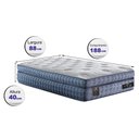 Ver imagem 2 de Colchão Solteiro CAMA INBOX Molas Ensacadas Euro Pillow 88x188x40 Cama inBox Supreme Confort Gel Living